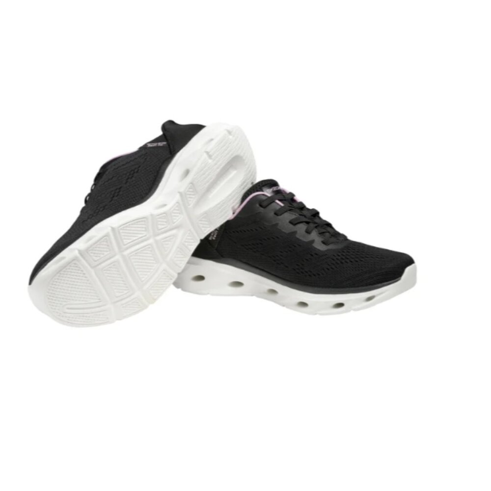 Skechers Women's Glide Step Sneaker Black - Picture 4 of 5